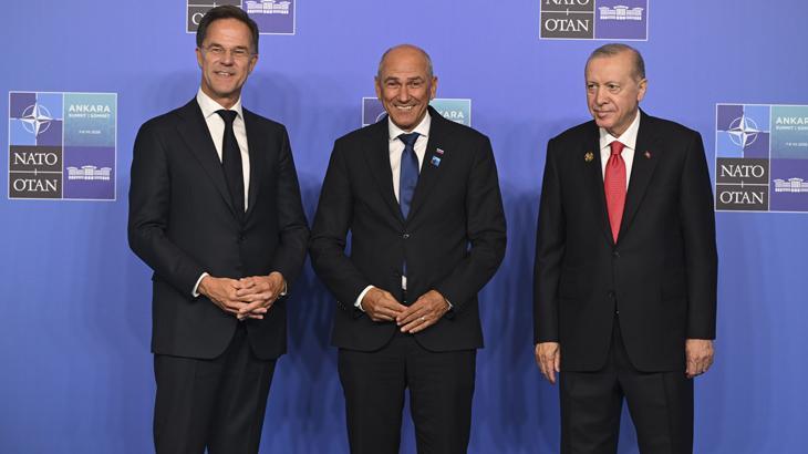 Dünyanın gözü Ankarada NATO Zirvesinden sıcak görüntüler
