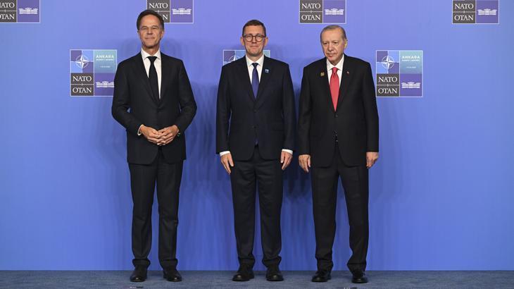 Dünyanın gözü Ankarada NATO Zirvesinden sıcak görüntüler