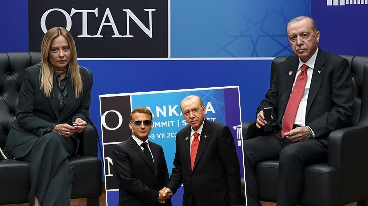 Erdoğan'dan NATO Zirvesi'nde diplomasi trafiği!