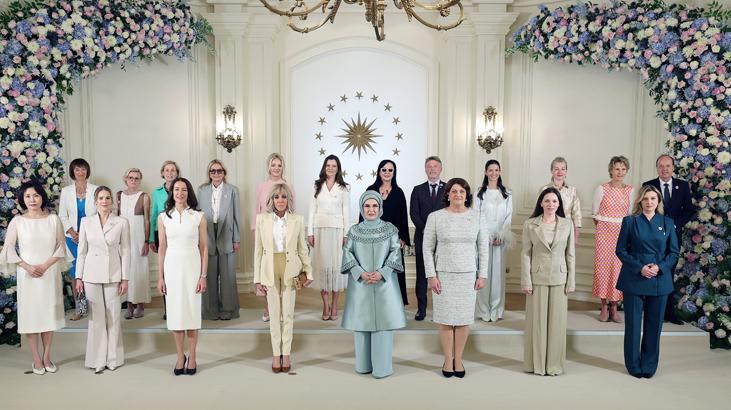 Emine Erdoğan lider eşlerini ağırladı