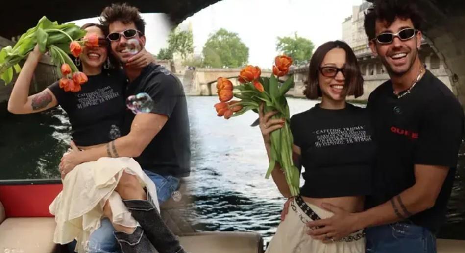 Düğün için gün sayıyorlar Zeynep Bastık ve Serkay Tütüncüden aşk dolu poz