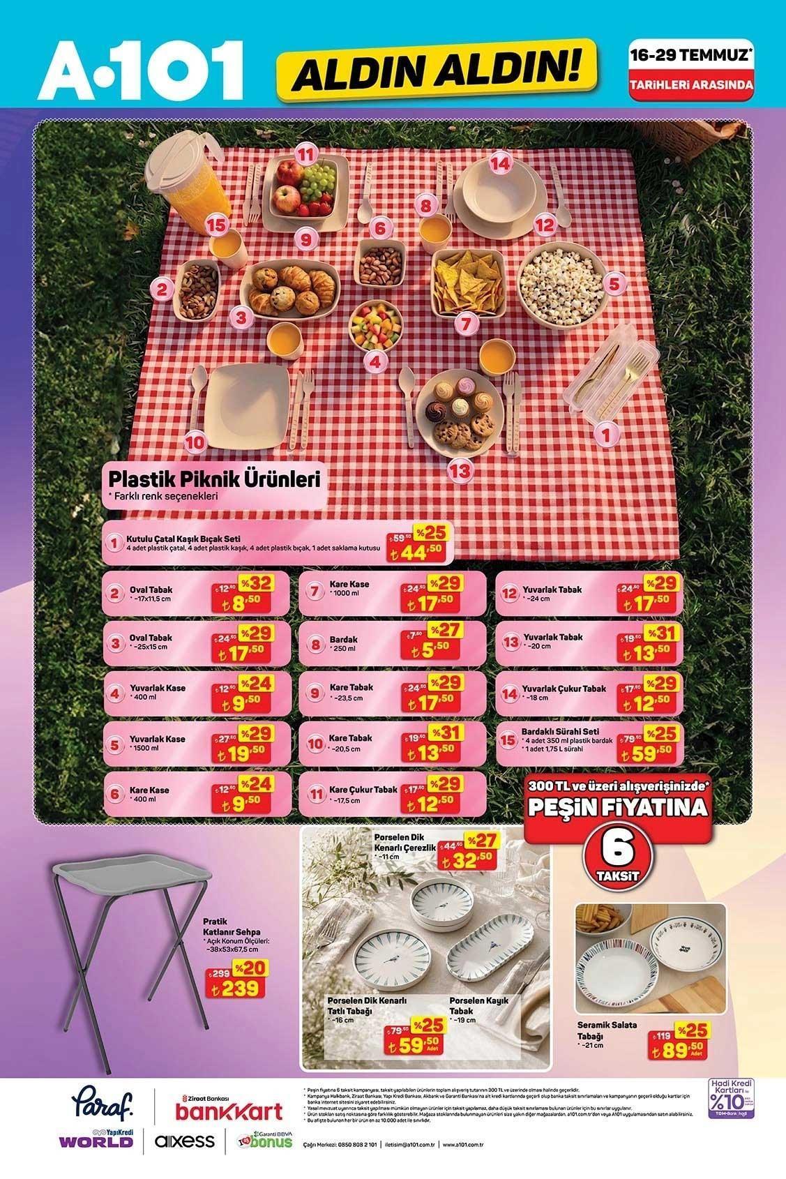 16-29 TEMMUZ TARİHLERİ ARASINDA