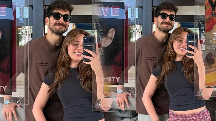 Aşk tam gaz devam ediyor Sıla Türkoğlu ve sevgilisi Ata Ayyıldızdan romantik kare