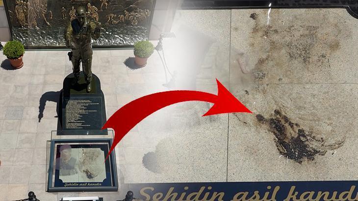 Ömer Halisdemir'in şehit düştüğü yer görüntülendi
