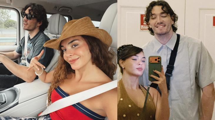 Mutlulukları gözlerinden okundu Ebru Şahin ve Cedi Osman çiftinden aşk dolu poz