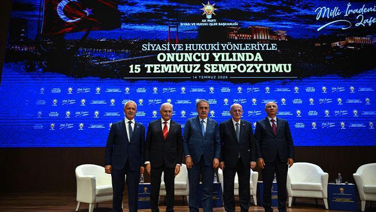 AK Parti'de 'Siyasi ve Hukuki Yönleriyle Onuncu Yılında 15 Temmuz Sempozyumu'