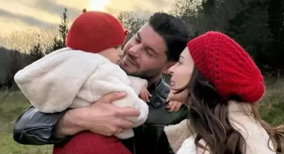 Baba-kız keyifler yerinde Berk Oktay ve Milenadan yeni kare