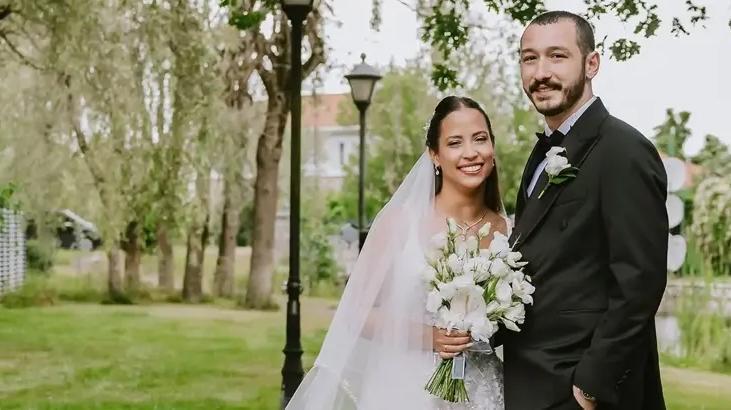 Nilüfer ve Reha Muhtarın kızı Ayşe Nazlı Yumlunun nikahından yeni kareler