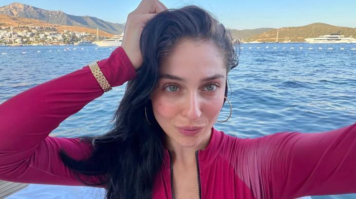 Cemre Bayselin Bodrum keyfi Tatil pozlarıyla dikkat çekti