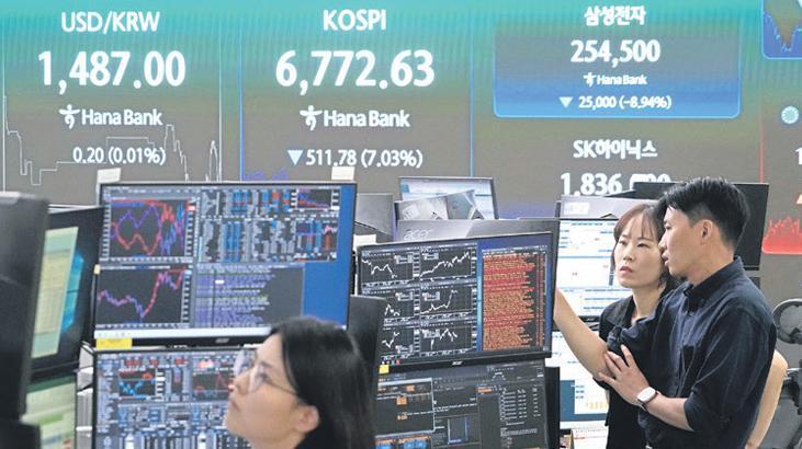Asya borsaları sert çakıldı