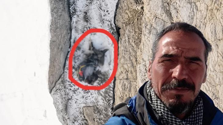 200 metre sürüklendi, ipte asılı kaldı! Türk dağcının son anlarına ait izler ortaya çıktı