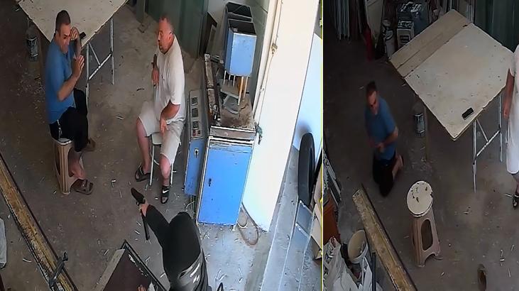 İş yerine silahlı baskın! Peş peşe kurşunların hedefi oldu; görüntüler kan dondurdu