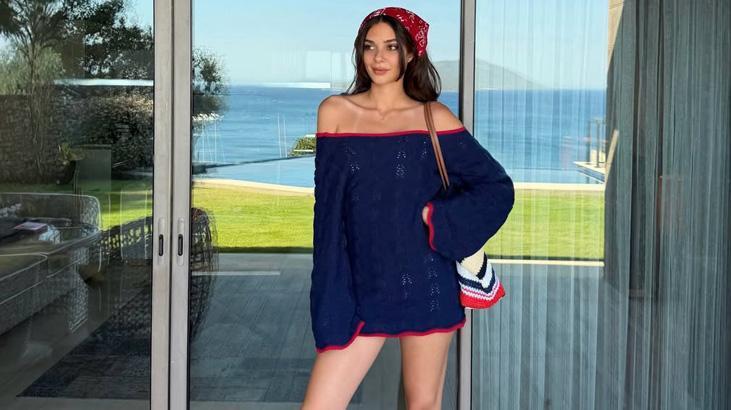 Deren Talu mankenlere taş çıkardı Bikinili pozlarına beğeni yağmuru