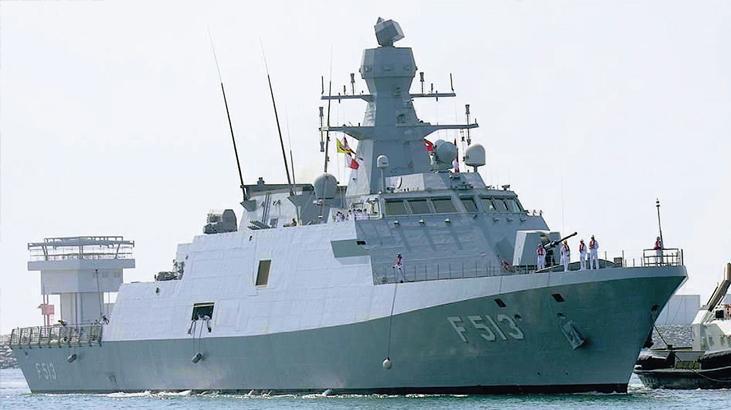 Belçika’nın gözü Türk fırkateyninde