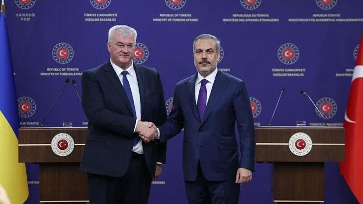 Dışişleri Bakanı Hakan Fidan, Ukraynalı mevkidaşı Sybiha ile telefonda görüştü
