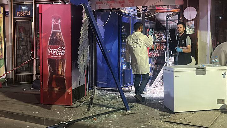 Sivas'ta iş yerinde klima gazı patlaması hasara yol açtı