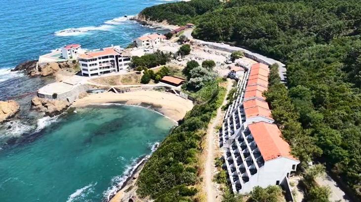 İstanbul Riva'daki 186 odalı dev otel yıkılıyor! Bir dönem Milli Takım'a ev sahipliği yapmıştı
