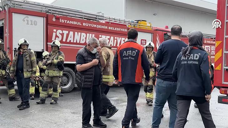Eyüpsultan'da fabrikada kimyasal tepkime! Çalışanlar tahliye edildi