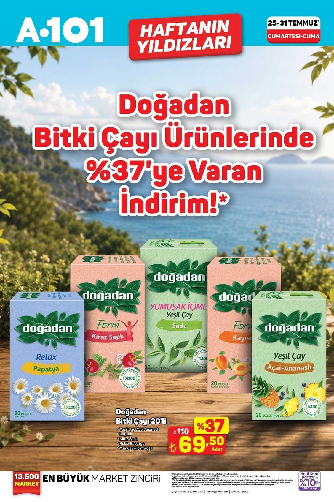 25-31 TEMMUZ A101 HAFTANIN YILDIZLARI