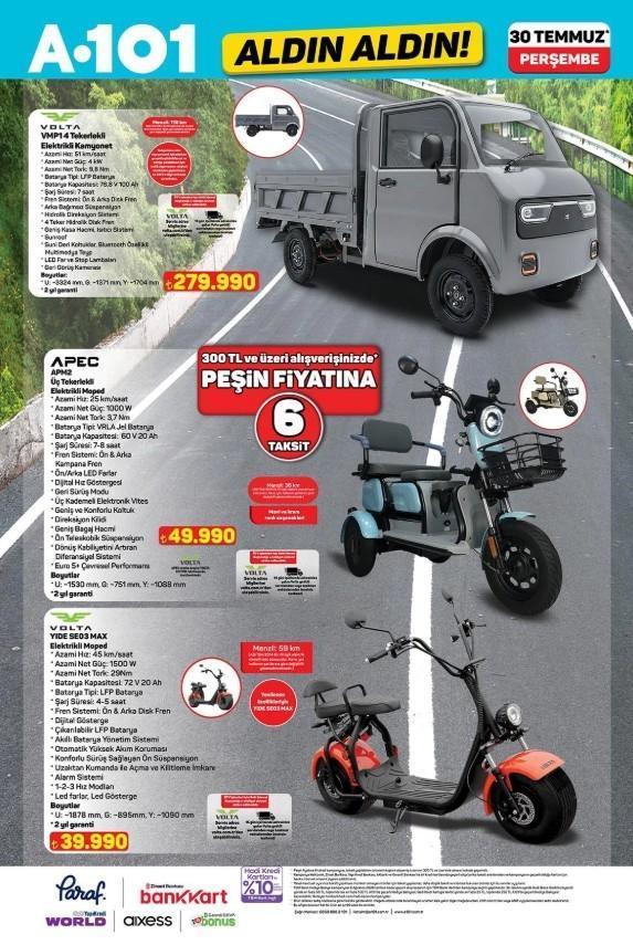 30 TEMMUZ A101 ALDIN ALDIN AKTÜEL KATALOĞU