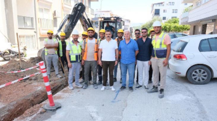 Dikili’de doğal gaz ağı genişliyor