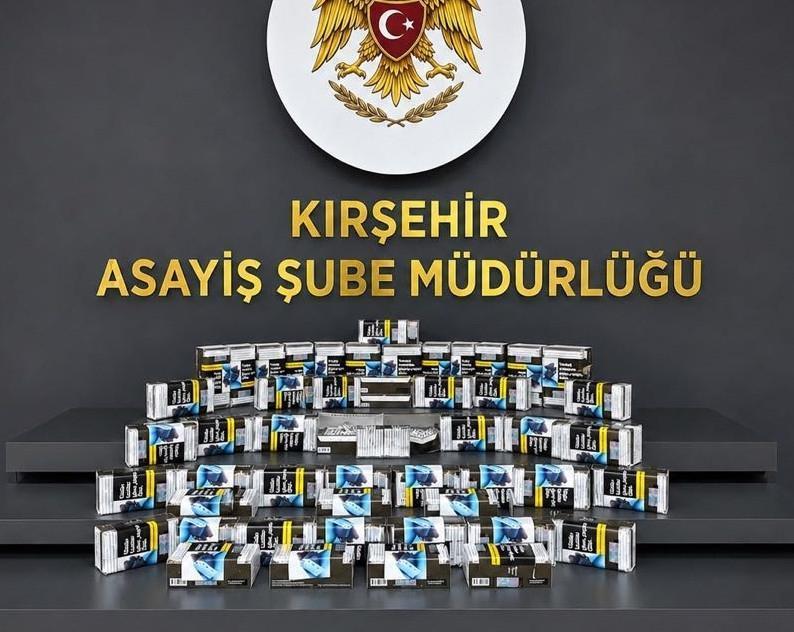 Kırşehir'de 460 paket doldurulmuş makaron ele geçirildi - Kırşehir ...