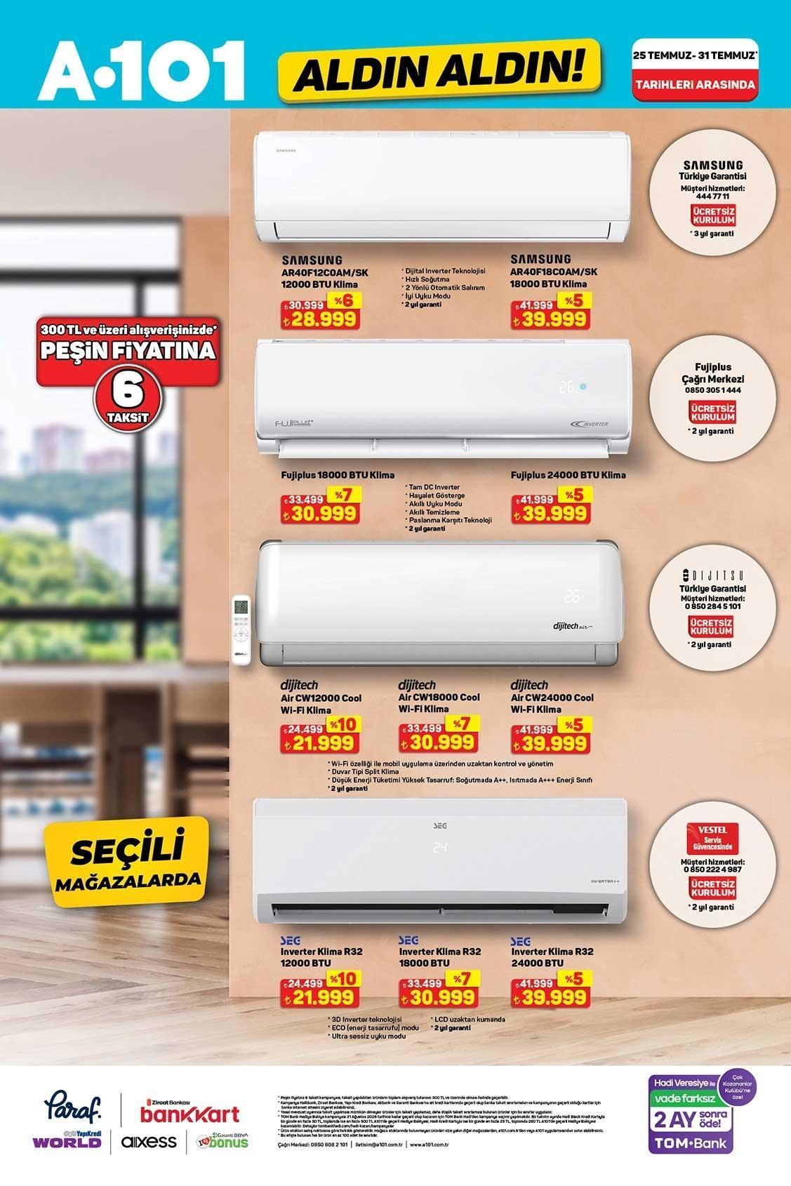 30 TEMMUZ A101 ALDIN ALDIN AKTÜEL KATALOĞU