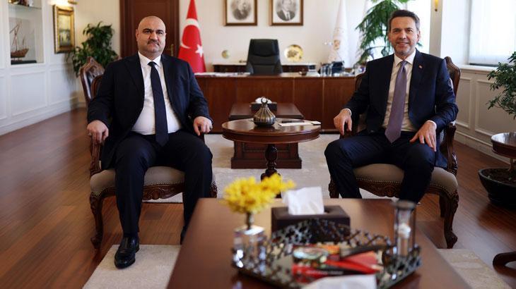 Kerkük’teki ortaklık anlaşmasının ardından önemli temas! Bakan Bayraktar Kerkük Valisi Ağa’yı kabul etti