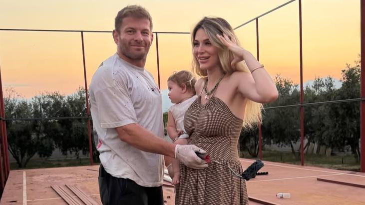 Bebek müjdesi vermişti Survivor şampiyonu İsmail Balaban ve eşinden aşk dolu poz