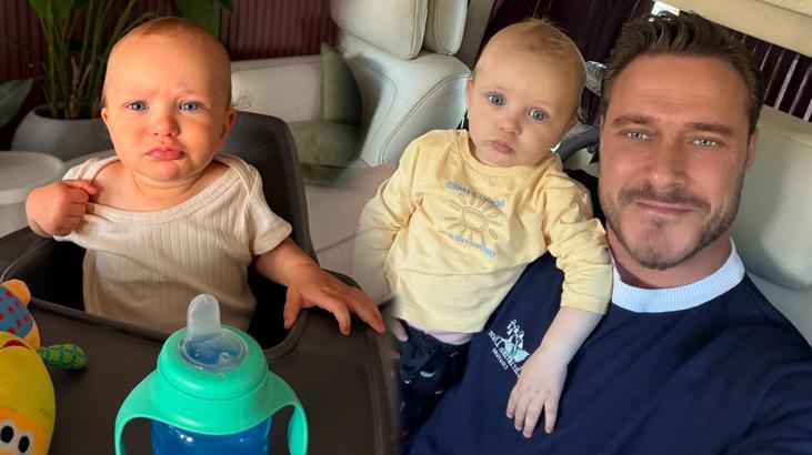 Burak Çelik ve oğlundan iç ısıtan kareler İşte Aslanın son hali