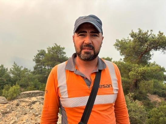 Yangın hattı genişliyor Balıkesirde başlayan alevler İzmire ulaştı: 441 derecelik cehennem