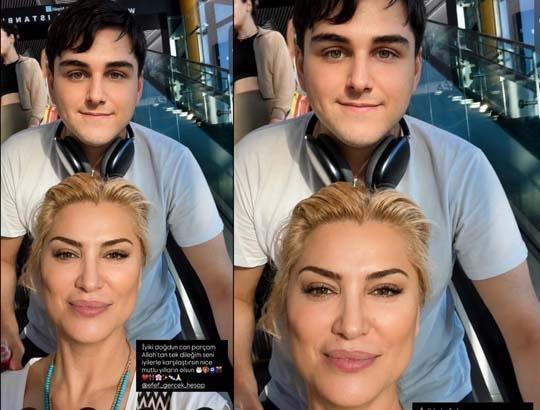 Songül Karlının oğlu büyüdü, annesinin boyunu geçti Son halini gören şaştı kaldı