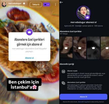 Merve Boluğuun yeni gelir kapısı Paralı aboneliğe geçti, işte ücreti