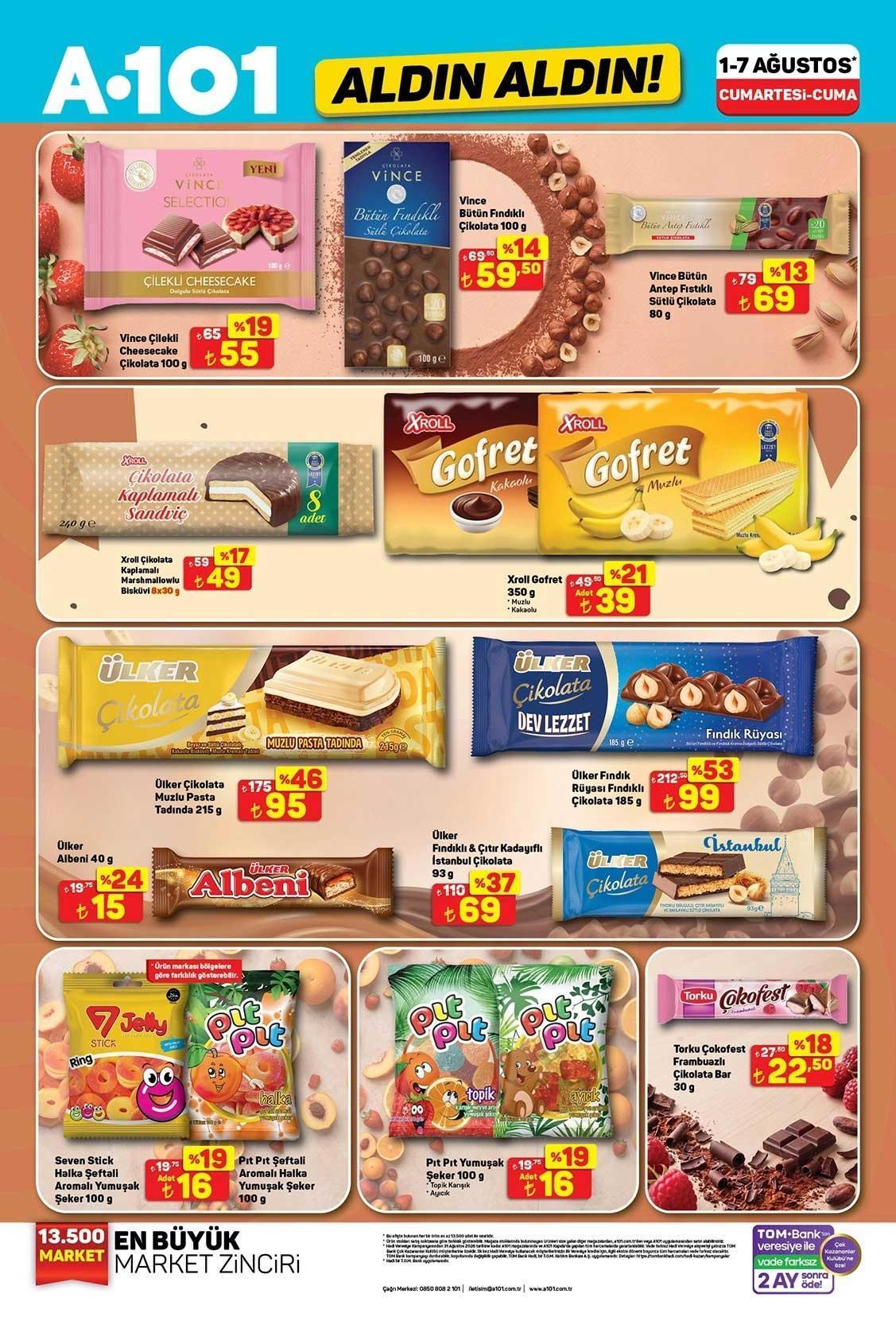 6 AĞUSTOS ALDIN ALDIN A101 AKTÜEL KATALOĞU