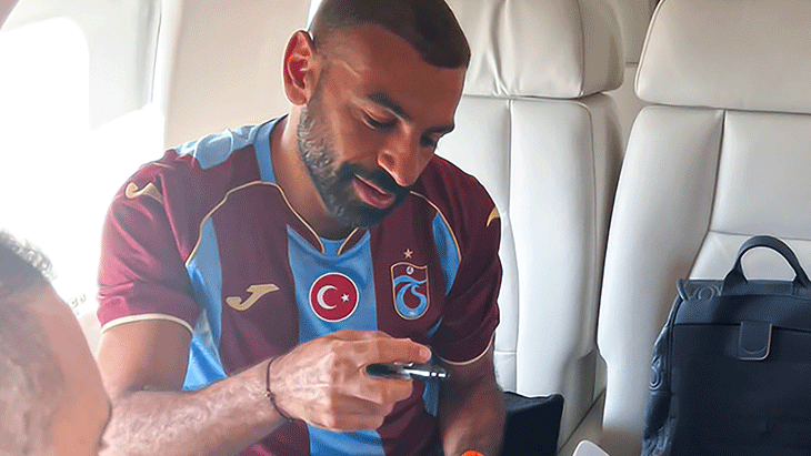 Mohamed Salah Trabzonspor formasını giydi