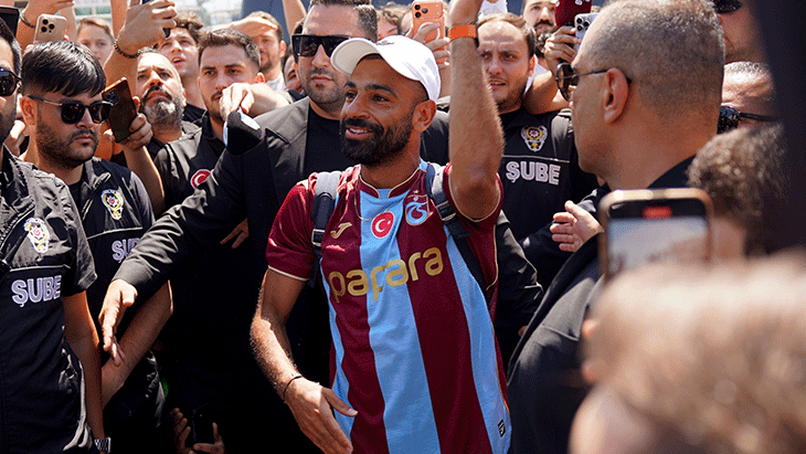 Mohamed Salah Trabzonspor formasını giydi