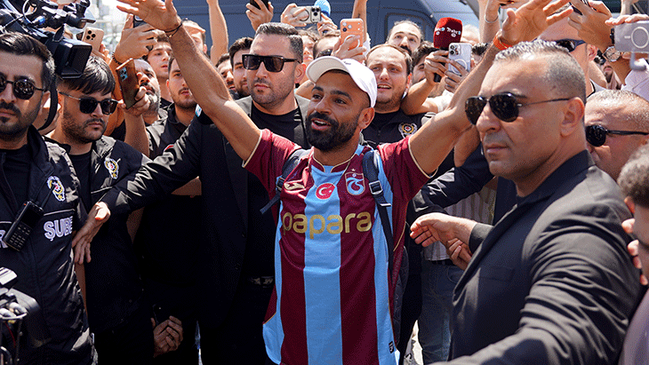 Mohamed Salah Trabzonspor formasını giydi
