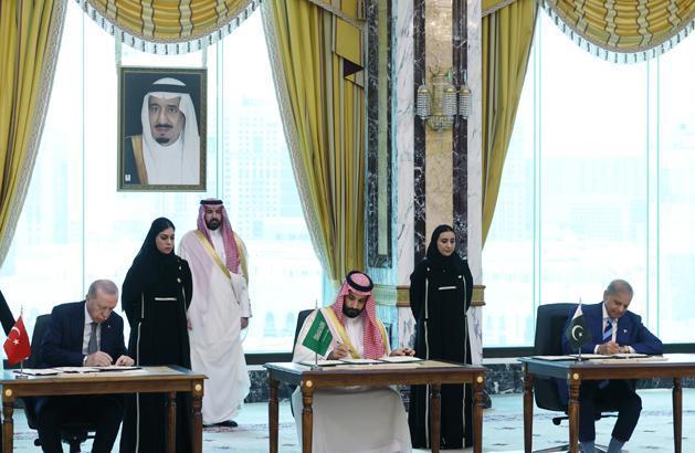 Türkiye, Suudi Arabistan ve Pakistan, Mekke Ortak Savunma Anlaşmasını imzaladı