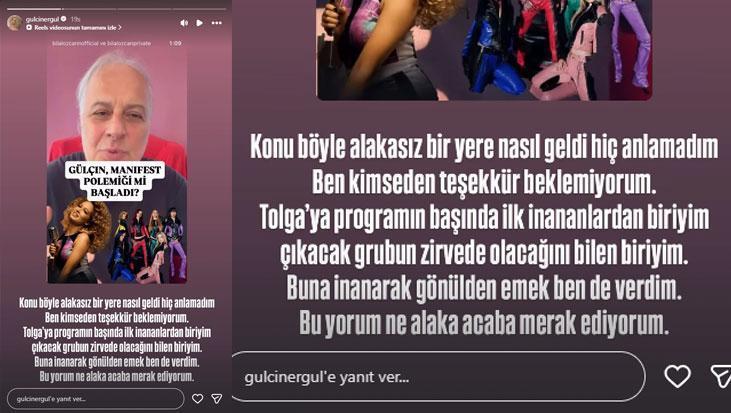 Gülçin Ergül, Manifest ile ilgili vefasızlık iddialarına patladı: Bu yorum ne alaka