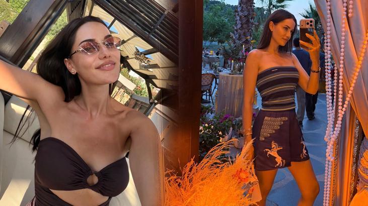 Instagramdan peş peşe paylaştı Fahriye Evcenden yeni kareler