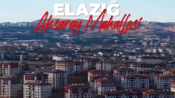 Çevre, Şehircilik ve İklim Değişikliği Bakanlığından Elazığ'daki afet konutlarına ilişkin paylaşım