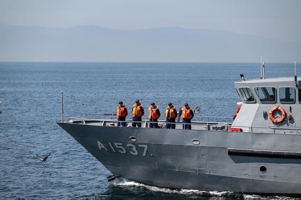 Üniformayı giymeden önce zorlu sınav Geleceğin deniz subayları böyle yetişiyor