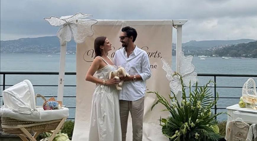 Alina Boz ve Umut Evirgenden bebek heyecanı Cinsiyet partisiyle duyurdular