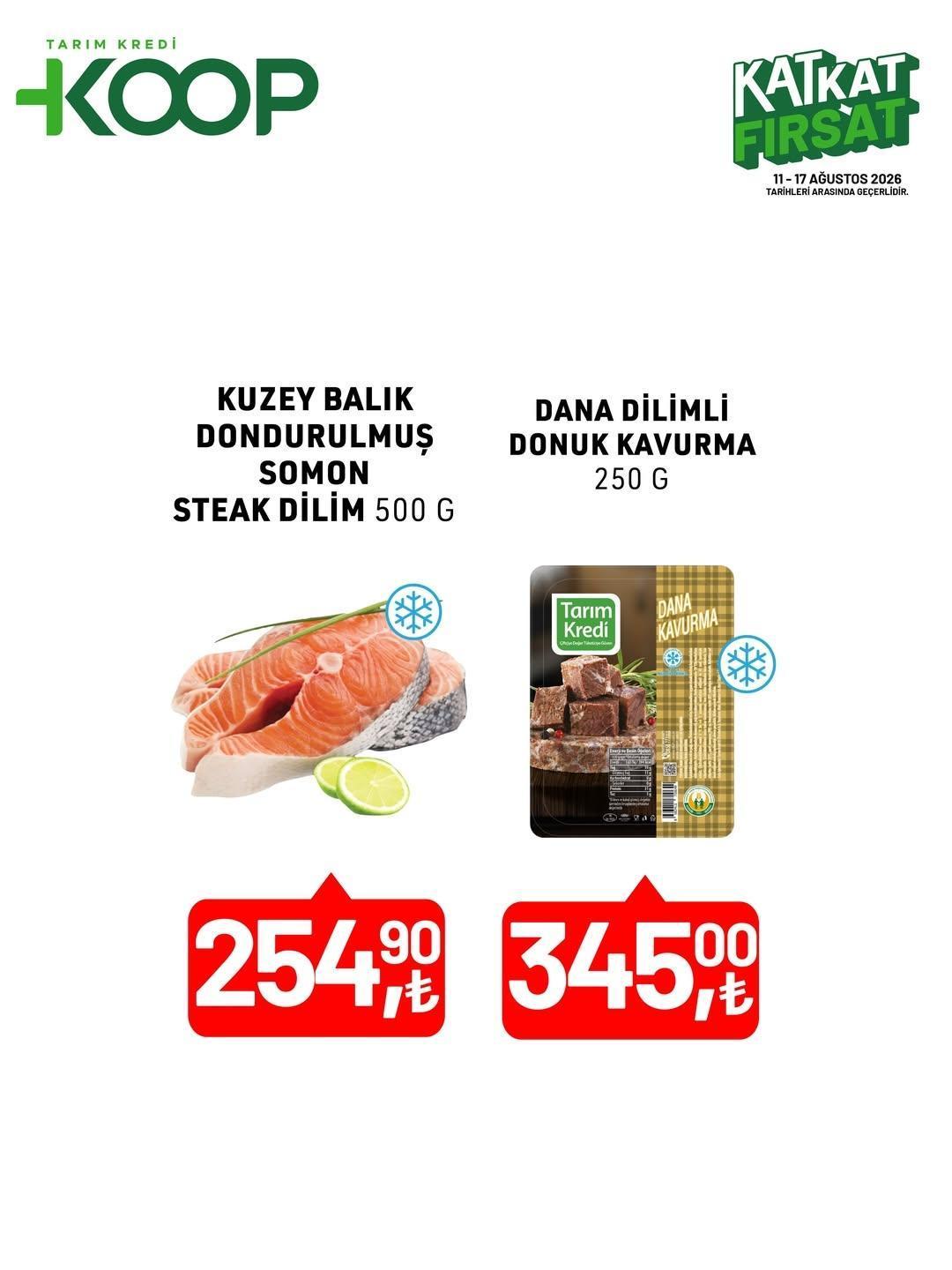 KOOP KATALOĞU ÇIKTI Tarım Kredi Kooperatif aktüel ürünler kataloğu: 67 üründe indirim 11-17 Ağustos 2026 Tarım Kredi Market indirimli ürün fiyatları