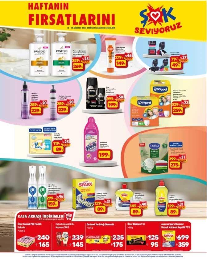12-18 AĞUSTOS ŞOK AKTÜEL ÜRÜNLER KATALOĞU