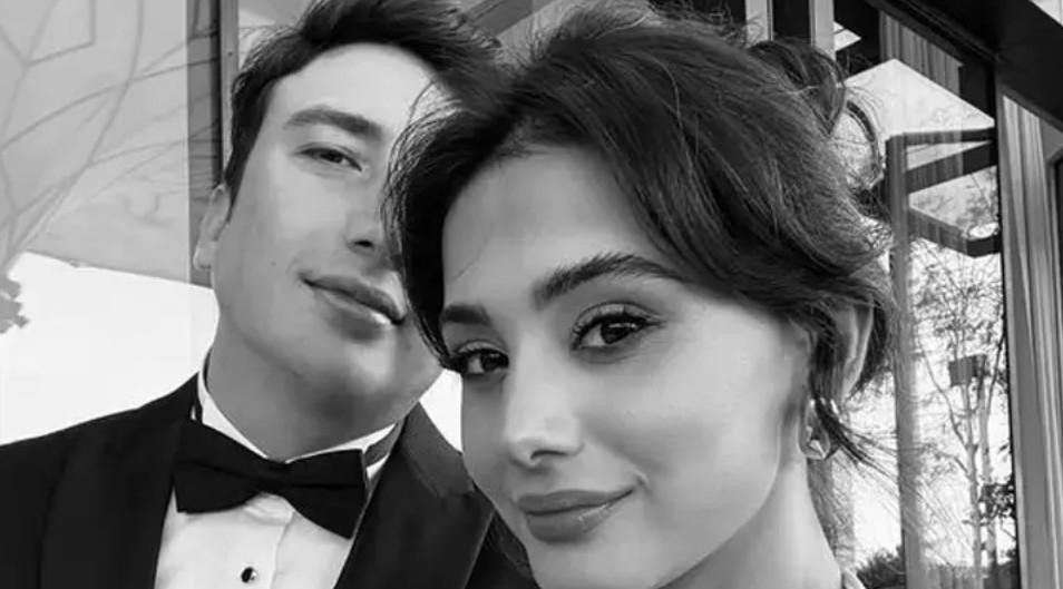 Sürpriz aşk Helin Kandemir ve Dorukhan Toköz çiftinden ilk kare