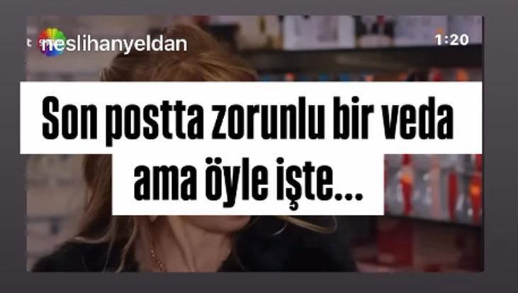 ZORUNLU BİR VEDA AMA...