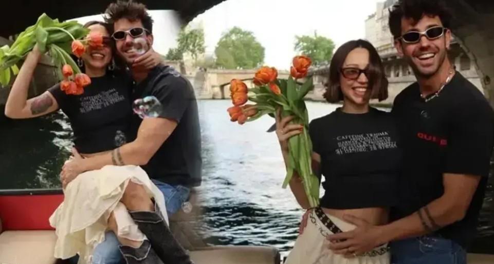 Paris'te evlilik teklifi almıştı! Zeynep Bastık ve sevgilisi Serkay Tütüncü'den romantik pozlar - Magazin Haberleri - Milliyet