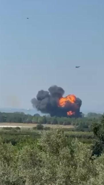 Yalovada kaza kırıma uğrayan F-16 ile ilgili yeni görüntüler ortaya çıktı