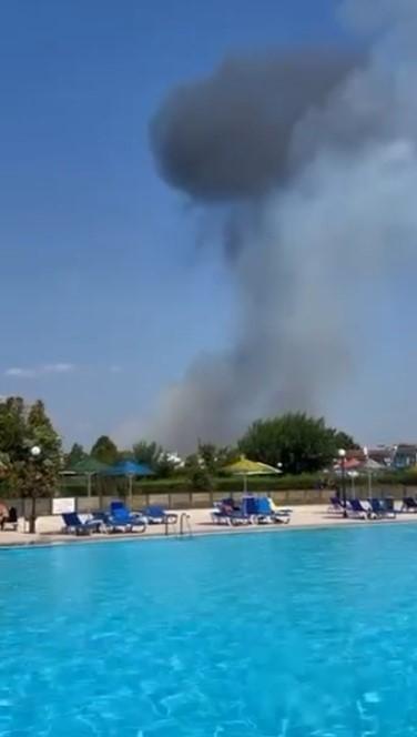 Yalovada kaza kırıma uğrayan F-16 ile ilgili yeni görüntüler ortaya çıktı